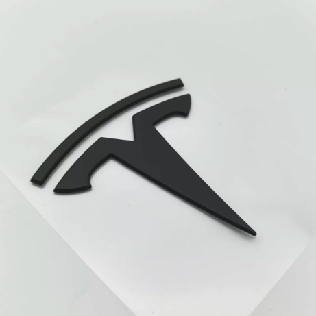 2017-2023 Tesla  Model 3 Rear Emblem Matte Black