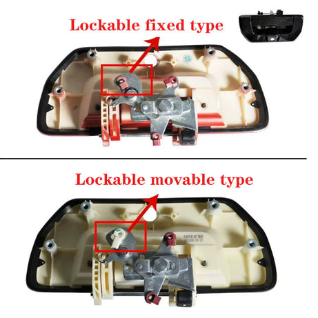 2023-2026 GWM Cannon Ute PV/OR OEA Black With Lock Tailgate Handle