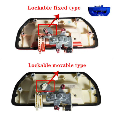 2023-2026 GWM Cannon Ute PV/OR OEA Blue With Lock Tailgate Handle