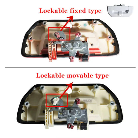 2023-2026 GWM Cannon Ute PV/OR OEA White With Lock Tailgate Handle