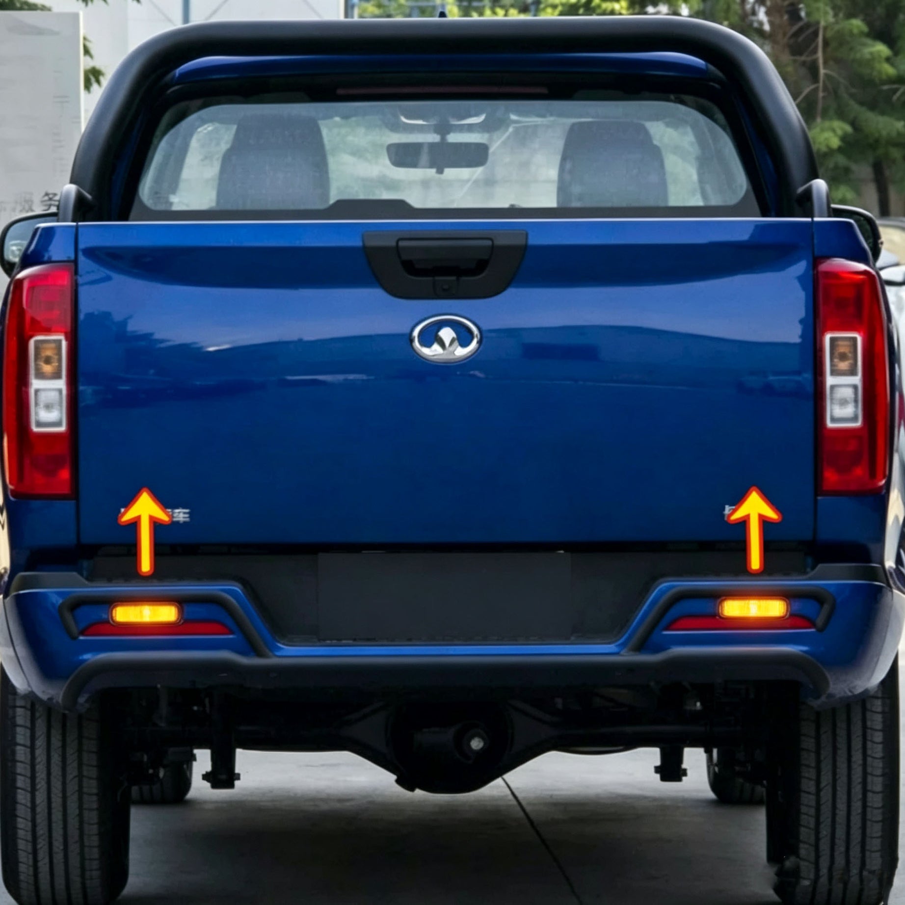 2019-2022 GWM Cannon Cab-Chassis Ute Left & Right Rear Bumper Marker Lamp Pair