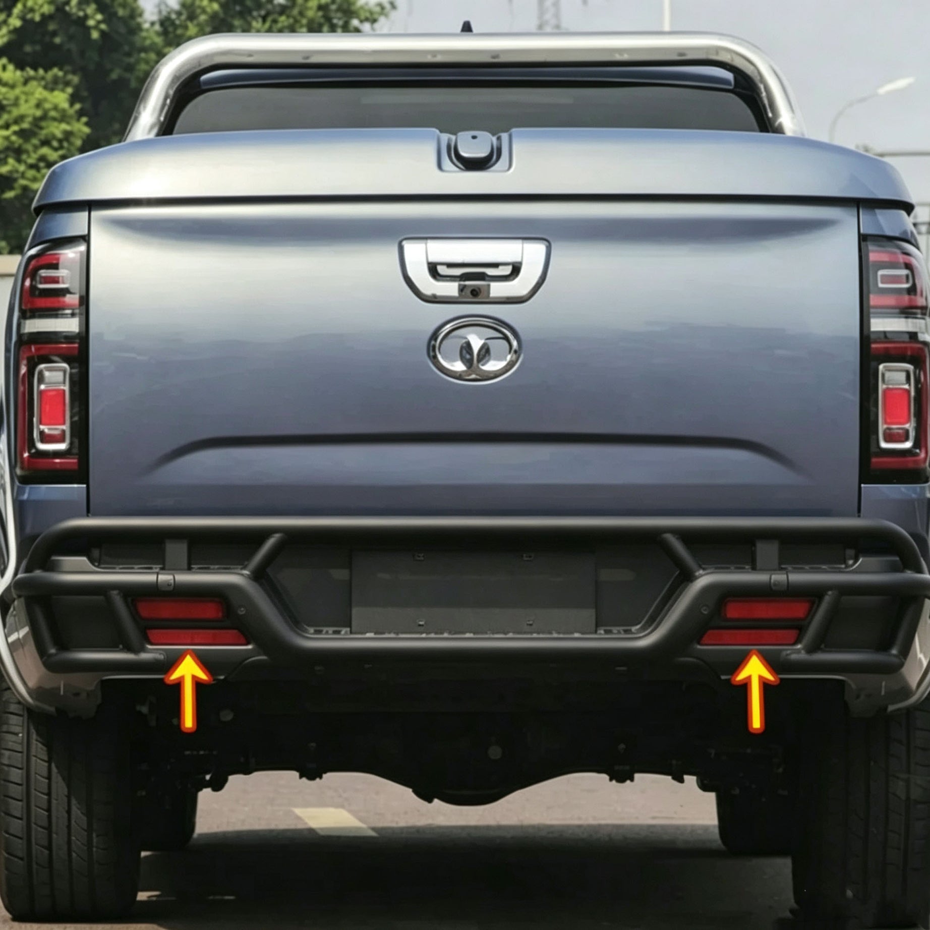 2019-2026 GWM Cannon Dual Cab Ute Pair of Left & Right Rear Bumper Marker Lamps