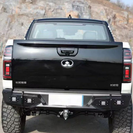 2019-2026 GWM Cannon Cab-Chassis Ute Rear Bar With 4 Auxiliary Lights No Cutting Required