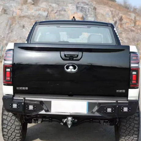 2019-2026 GWM Cannon Offroad Ute  Rear Bar With 4 Auxiliary Lights No Cutting Required