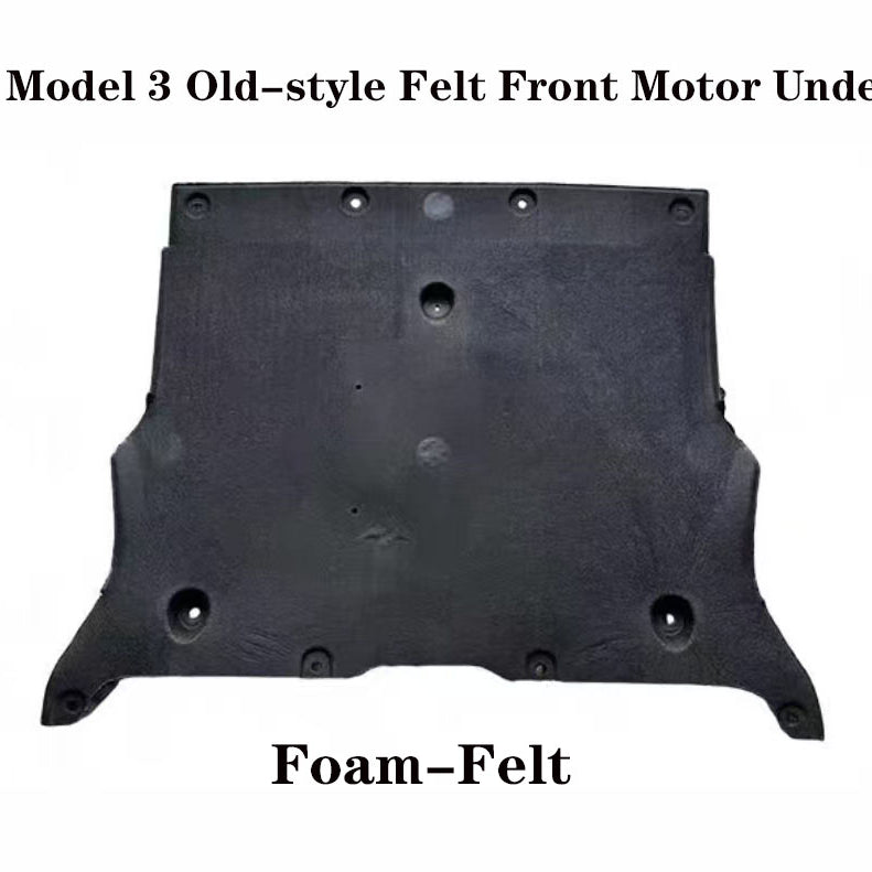2019-2023 Tesla Model 3  Old‑style Felt Front Motor Undertray hiu
