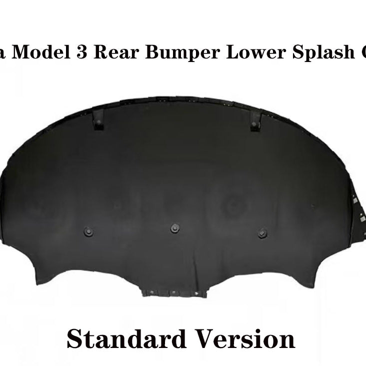 2019-2023 Tesla Model 3 Rear Bumper Lower Splash Guard Standard Version