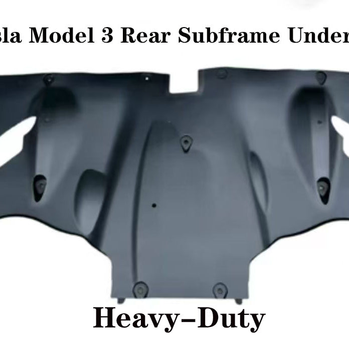 2019-2023 Tesla Model 3  Rear Subframe Undertray  Heavy‑Duty