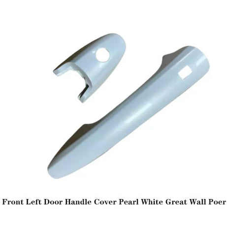 2019-2025 GWM Cannon Ute Commercial & Passenger Front Left Door Handle Cover Pearl White