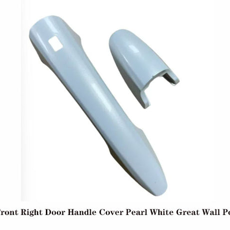 2019-2025 GWM Cannon Ute Commercial & Passenger Front Right Outer Door Handle Cover Pearl White