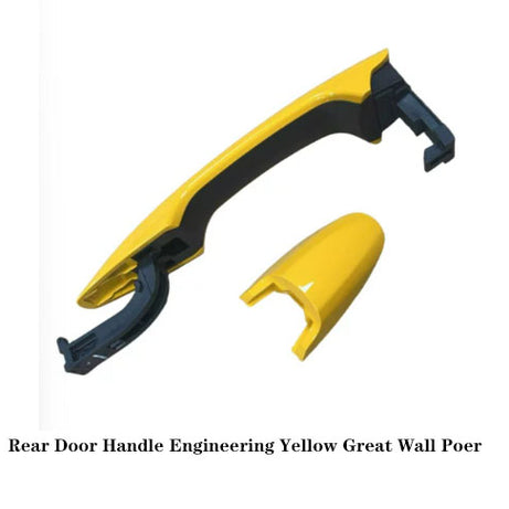 2019-2025 GWM Cannon Ute Commercial & Passenger Rear Door Handle Engineering Yellow