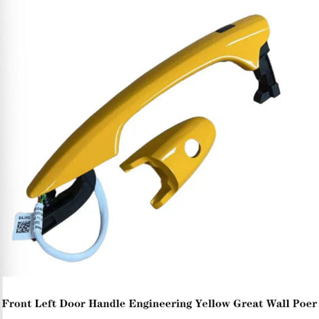 2019-2025 GWM Cannon Ute Commercial & Passenger Front Left Outer Door Handle Cover  Engineering Yellow
