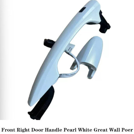 2019-2025 GWM Cannon Ute Commercial & Passenger Front Right Door Handle Pearl White
