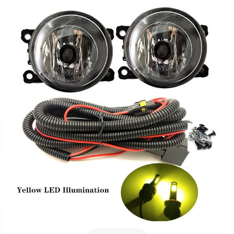 2023- GWM Cannon  Cab-Chassis Ute Pair of Front Fog Lamps Yellow LED Illumination