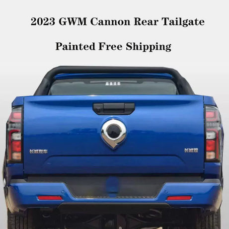 2023-GWM Cannon Ute Commercial & Passenger Rear tail gate blue