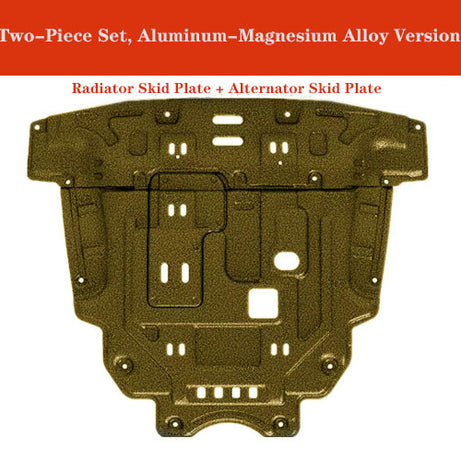 2021- GWM Haval Jolion Al‑Mg Underbody Guards for Haval Jolion Rad & Alt