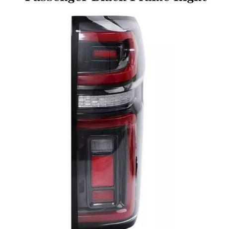 2019–2024 GWM Cannon OEM Passenger  Model Ute  Black Bezel  Right Rear Taillight