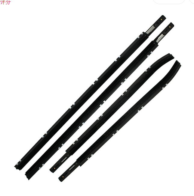 2019-2026 GWM Cannon Ute Door Glass Outer Weatherstrip Full Set 4 Pcs Black