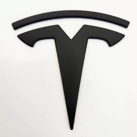 2017-2023 Tesla  Model 3 Front Emblem Matte Black