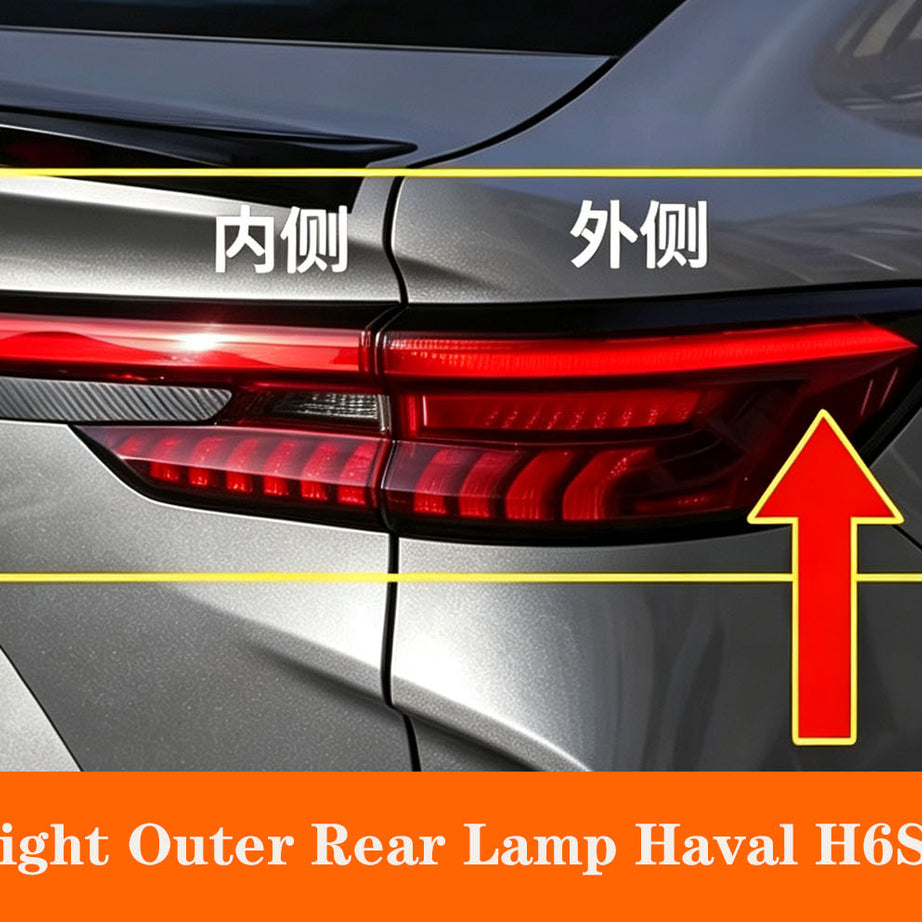 2022-2025 GWM Haval H6 GT  Right Outer Rear Lamp