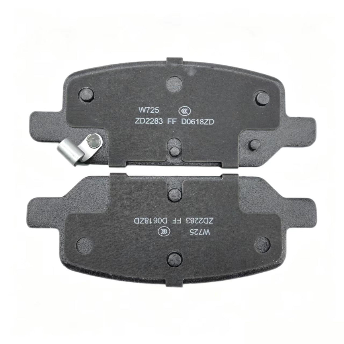 2017‑2023 Tesla Model 3 Rear brake pads Full set: 4 pieces
